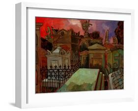 Old St. Louis Cemetery-John Newcomb-Framed Giclee Print