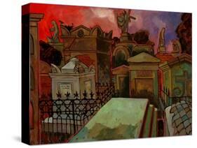 Old St. Louis Cemetery-John Newcomb-Stretched Canvas