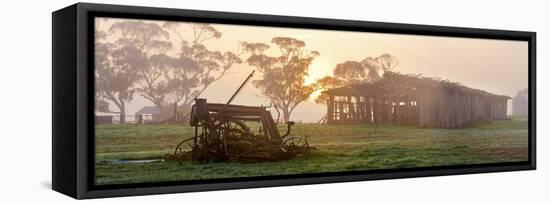 Old Stable-Wayne Bradbury-Framed Stretched Canvas