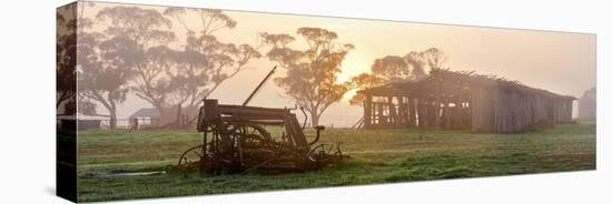 Old Stable-Wayne Bradbury-Stretched Canvas