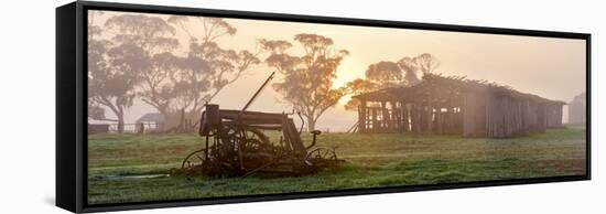 Old Stable-Wayne Bradbury-Framed Stretched Canvas