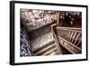 Old Staircase in an Abandoned Building-soupstock-Framed Photographic Print