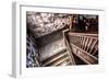 Old Staircase in an Abandoned Building-soupstock-Framed Photographic Print