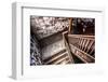 Old Staircase in an Abandoned Building-soupstock-Framed Photographic Print