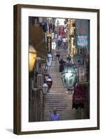 Old Stairway, Dubrovnik, Croatia, Europe-Neil Farrin-Framed Photographic Print