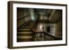 Old Stairway in Abandoned Building-Nathan Wright-Framed Photographic Print