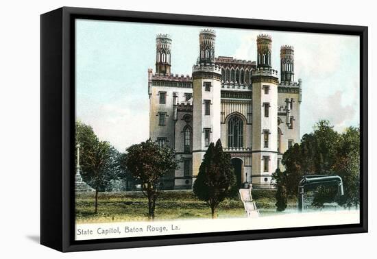 Old State Capitol, Baton Rouge-null-Framed Stretched Canvas