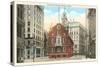 Old State House, Boston, Mass.-null-Stretched Canvas
