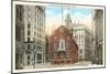 Old State House, Boston, Mass.-null-Mounted Art Print