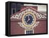 Old State House Clock, Boston, Massachusetts, USA-Rob Tilley-Framed Stretched Canvas
