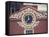 Old State House Clock, Boston, Massachusetts, USA-Rob Tilley-Framed Stretched Canvas