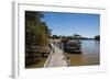 Old Steam Boat in Mildura on the Murray River, Victoria, Australia, Pacific-Michael Runkel-Framed Photographic Print