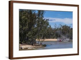 Old Steam Boat in Mildura on the Murray River, Victoria, Australia, Pacific-Michael Runkel-Framed Photographic Print