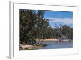 Old Steam Boat in Mildura on the Murray River, Victoria, Australia, Pacific-Michael Runkel-Framed Photographic Print