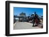 Old Steam Engine at the Final Railway Station of the Trans-Siberian Railway in Vladivostok-Michael Runkel-Framed Photographic Print