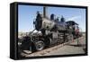 Old Steam Locomotive, Gold Hill Train Station, Virginia City, Nevada, USA-Michael DeFreitas-Framed Stretched Canvas