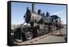 Old Steam Locomotive, Gold Hill Train Station, Virginia City, Nevada, USA-Michael DeFreitas-Framed Stretched Canvas