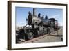 Old Steam Locomotive, Gold Hill Train Station, Virginia City, Nevada, USA-Michael DeFreitas-Framed Photographic Print