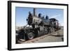 Old Steam Locomotive, Gold Hill Train Station, Virginia City, Nevada, USA-Michael DeFreitas-Framed Photographic Print