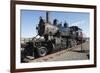 Old Steam Locomotive, Gold Hill Train Station, Virginia City, Nevada, USA-Michael DeFreitas-Framed Photographic Print