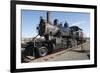 Old Steam Locomotive, Gold Hill Train Station, Virginia City, Nevada, USA-Michael DeFreitas-Framed Photographic Print