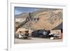 Old Steam Locomotive, Gold Hill Train Station, Virginia City, Nevada, USA-Michael DeFreitas-Framed Photographic Print