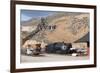 Old Steam Locomotive, Gold Hill Train Station, Virginia City, Nevada, USA-Michael DeFreitas-Framed Photographic Print