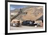 Old Steam Locomotive, Gold Hill Train Station, Virginia City, Nevada, USA-Michael DeFreitas-Framed Photographic Print