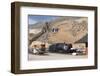 Old Steam Locomotive, Gold Hill Train Station, Virginia City, Nevada, USA-Michael DeFreitas-Framed Photographic Print