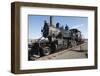 Old Steam Locomotive, Gold Hill Train Station, Virginia City, Nevada, USA-Michael DeFreitas-Framed Premium Photographic Print