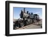Old Steam Locomotive, Gold Hill Train Station, Virginia City, Nevada, USA-Michael DeFreitas-Framed Premium Photographic Print