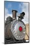 Old Steam Locomotive, Gold Hill Train Station, Virginia City, Nevada, USA-Michael DeFreitas-Mounted Photographic Print