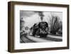 Old Steam Train-Rebec-Framed Photographic Print