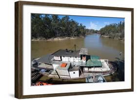 Old Steamer in Echuca on the Murray River, Victoria, Australia, Pacific-Michael Runkel-Framed Photographic Print