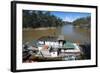 Old Steamer in Echuca on the Murray River, Victoria, Australia, Pacific-Michael Runkel-Framed Photographic Print