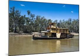 Old Steamer in Echuca on the Murray River, Victoria, Australia, Pacific-Michael Runkel-Mounted Photographic Print