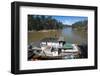 Old Steamer in Echuca on the Murray River, Victoria, Australia, Pacific-Michael Runkel-Framed Photographic Print