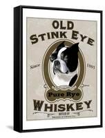 Old Stink Eye-Brian Rubenacker-Framed Stretched Canvas