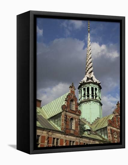 Old Stock Exchange, Copenhagen, Denmark, Scandinavia, Europe-Frank Fell-Framed Stretched Canvas