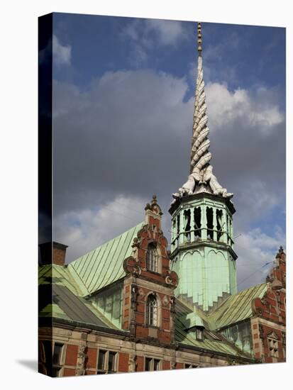 Old Stock Exchange, Copenhagen, Denmark, Scandinavia, Europe-Frank Fell-Stretched Canvas