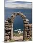 Old Stone Archway Leading to the Central Village , Isla Taquille, Lake Titicaca, Peru-Richard Maschmeyer-Mounted Photographic Print