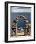 Old Stone Archway Leading to the Central Village , Isla Taquille, Lake Titicaca, Peru-Richard Maschmeyer-Framed Photographic Print