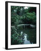 Old Stone Bridge in Garden-Ted Thai-Framed Photographic Print