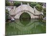 Old Stone Bridge in Shantang Street, Old Town of Suzhou, Jiangsu, China-Keren Su-Mounted Photographic Print