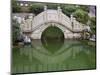 Old Stone Bridge in Shantang Street, Old Town of Suzhou, Jiangsu, China-Keren Su-Mounted Photographic Print