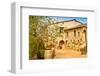 Old Stone Chianti Villa Italy-null-Framed Art Print