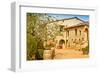 Old Stone Chianti Villa Italy-null-Framed Art Print