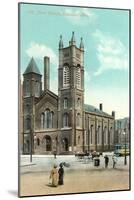 Old Stone Church, Cleveland-null-Mounted Art Print