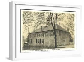 Old Stone Church, Lewisburg, West Virginia-null-Framed Art Print