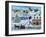 Old Stone Inn at Christmas Time-Cheryl Bartley-Framed Giclee Print